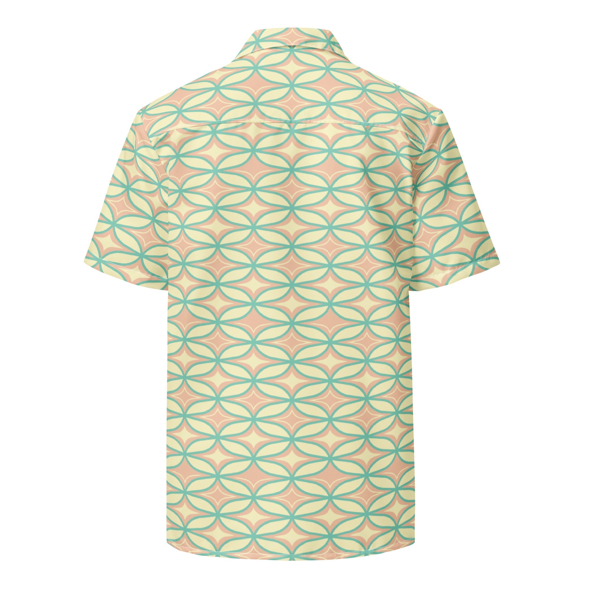 Seaside Mosaic Button-Up