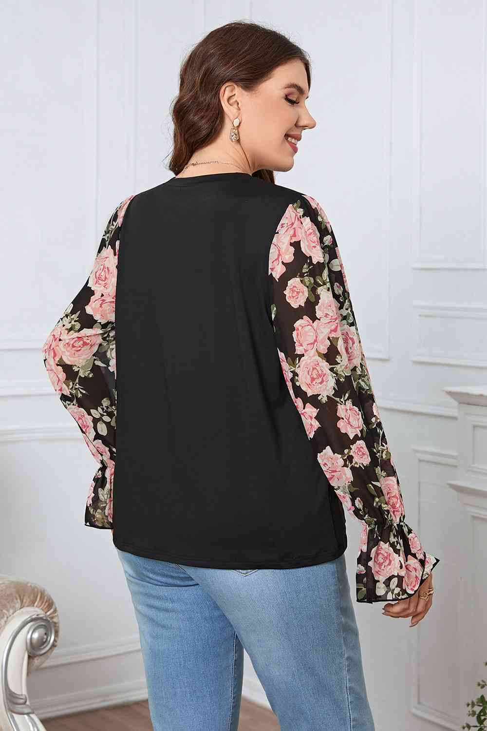 The Rosalie Floral Blouse