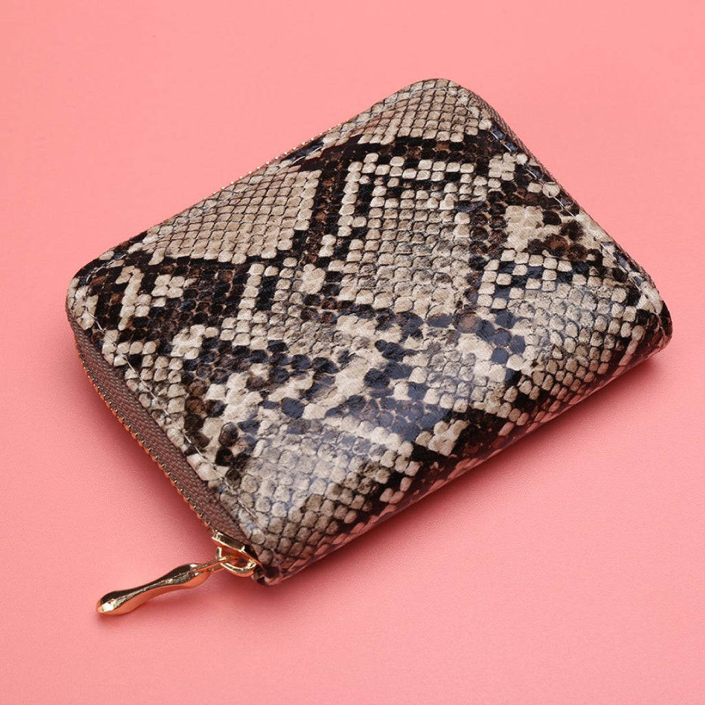 The Serpentine Zip Wallet