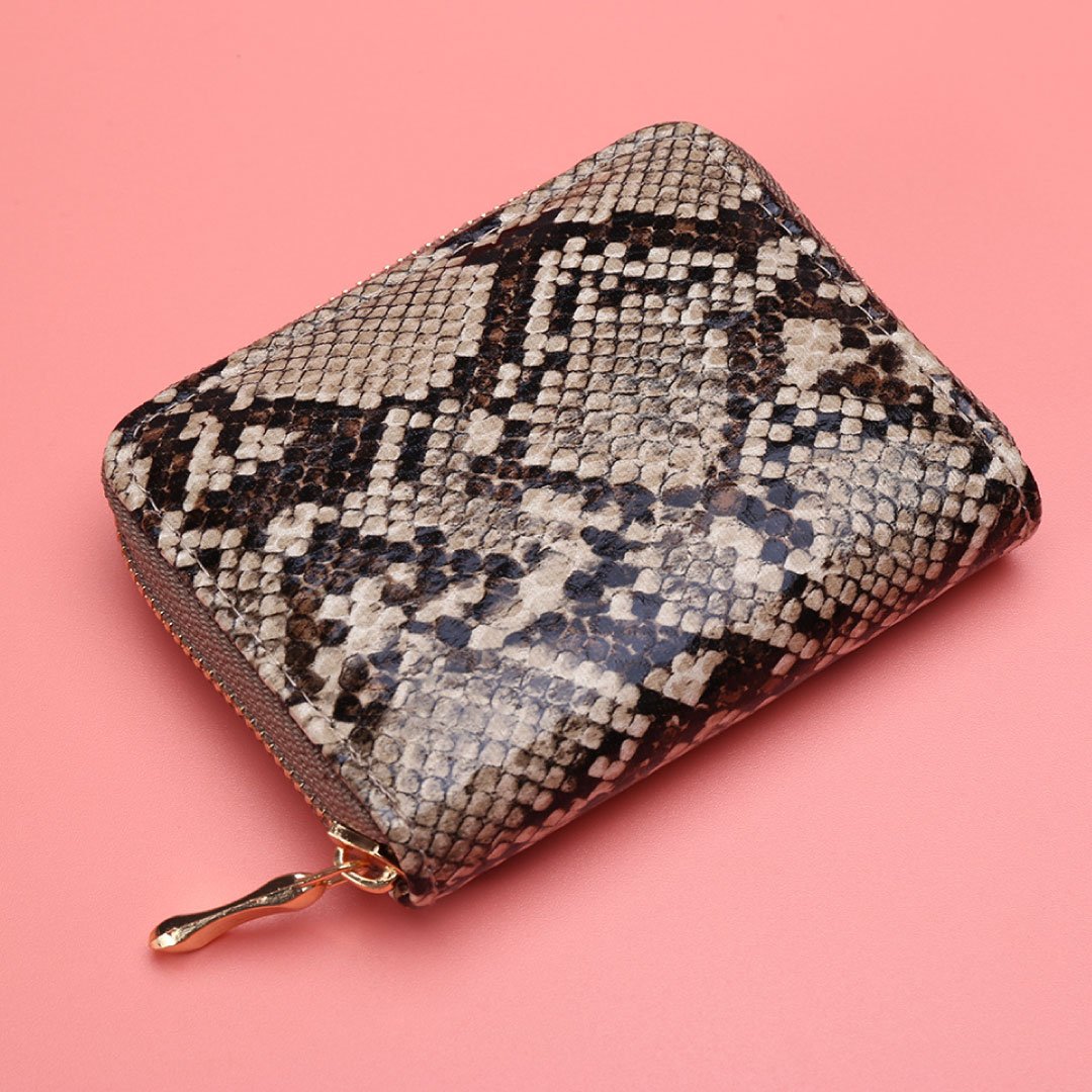 The Serpentine Zip Wallet
