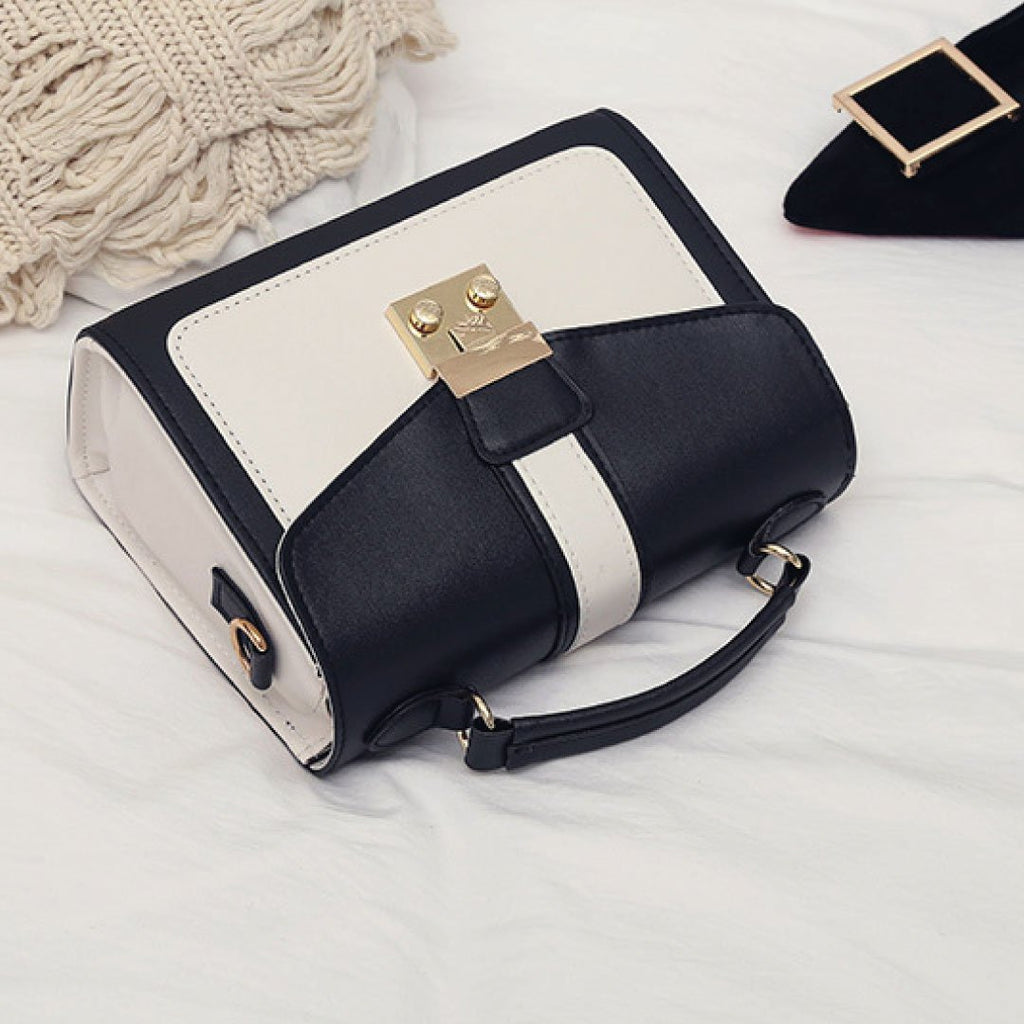 The Harper Colorblock Satchel