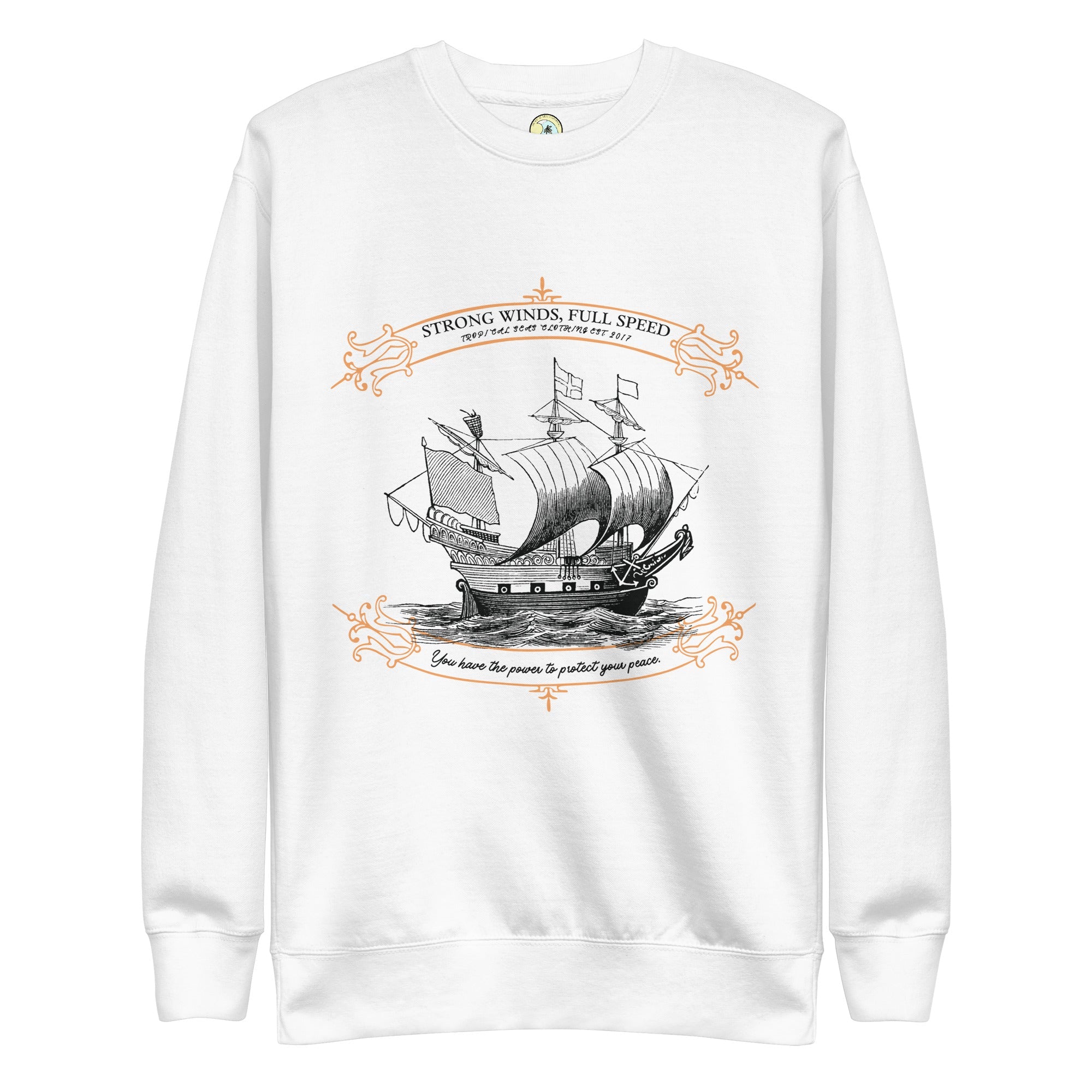 Vintage Sailing Graphic Sweatshirt