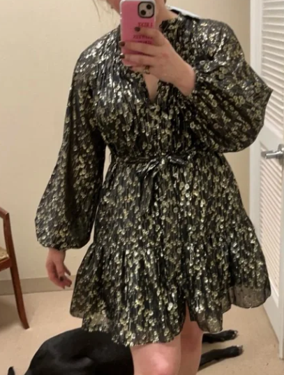 The Midnight Toast Mini Dress