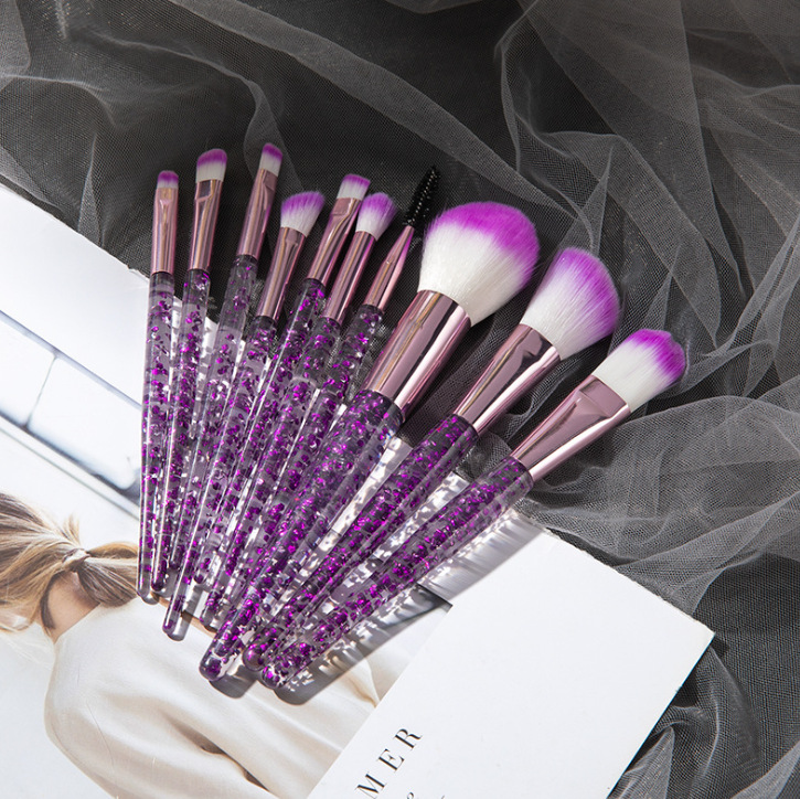 Luxe Crystal Makeup Brush Set